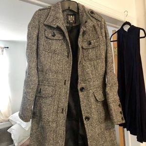 Espirit Tweed Trench Coat